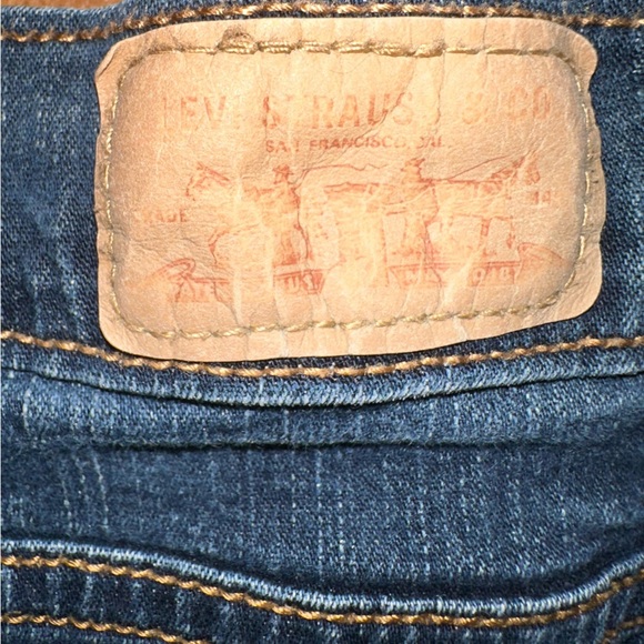 VINTAGE LEVI’S 512 PERFECTLY SLIMMING STRAIGHT LEG JEANS - Picture 5 of 8